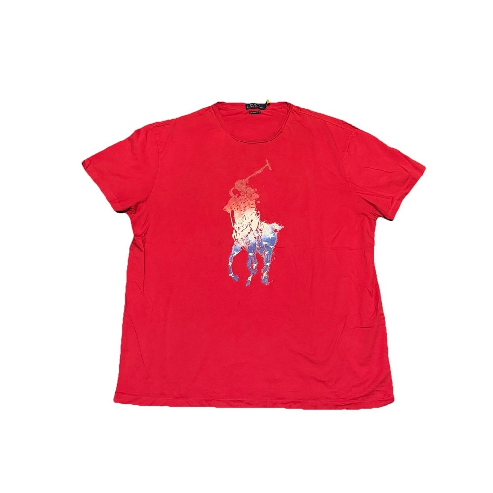 Polo Ralph Lauren Americana Big Pony Classic Fit T-Shirt Men's Size XL